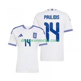 Grčka Vangelis Pavlidis 14 Dres Domaći 2026 Kratkih Rukava